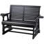 Fauteuil coulissant pour deux personnes en bois massif-876215948
