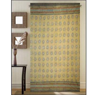 Oreland 100% Cotton Room Darkening Curtain