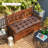 Cassella Outdoor 4'' Bench Seat Cushion-1165536577