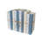 Decorative Books - Cerulean and Cream Mixed Media Book Bundle - 1 Foot of Blue Books