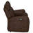 Espresso Power Loveseat with Console 