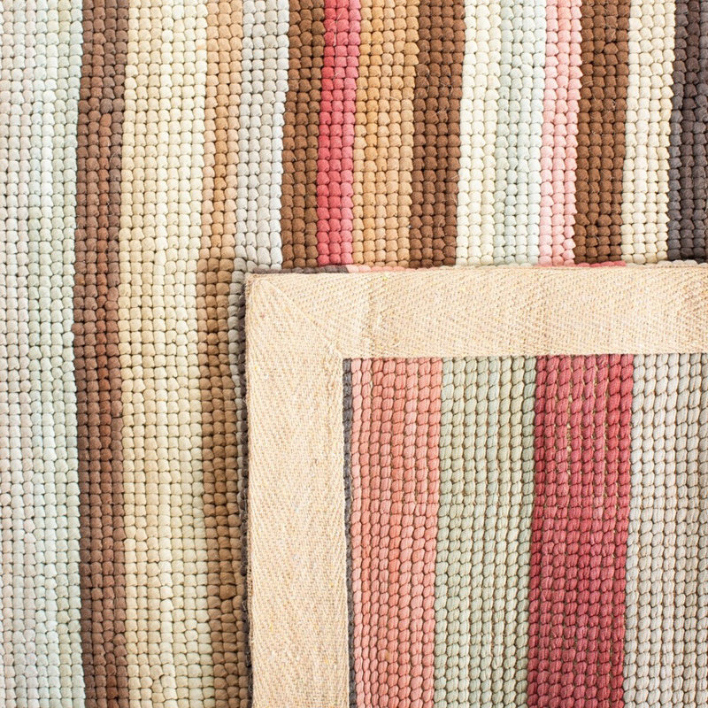 Ralph Lauren Martine Stripe Wool Striped Rug, Rectangle 8' x 10'