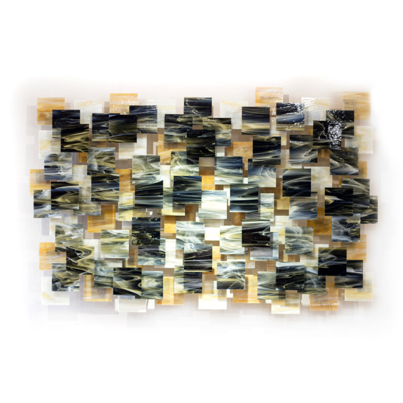 Dunes Handmade Wall Decor, 48" H x 75" W x 4.5" D