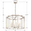 Lustre géométrique unique à 6 lumières Hillegierd