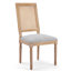 Ensemble de chaises de salle à manger 2 pièces avec structure en bois massif-970308534