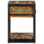 40cm W Solid Wood Bedside Table