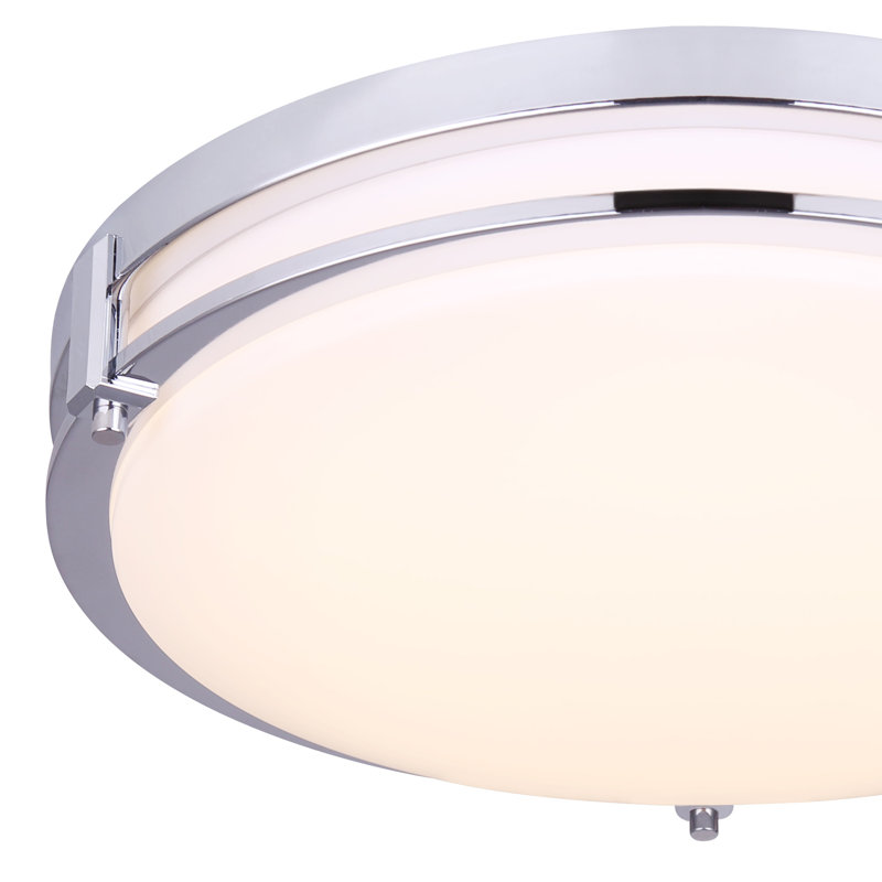 Abeer LED Flush Mount, Chrome