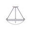 Tryne Semi Flush Mount-175738827-175738841-175738836