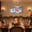 «Christmas Winter Fox Snowy Forest Christmas», ensemble de 3 reproductions d'art sur toile-1559383684