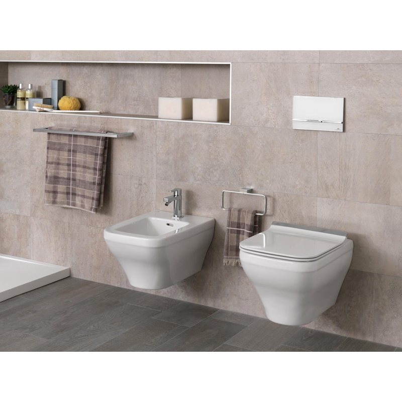 Urban-C 2 Double Wall Mounted Towel Bar, Chrome