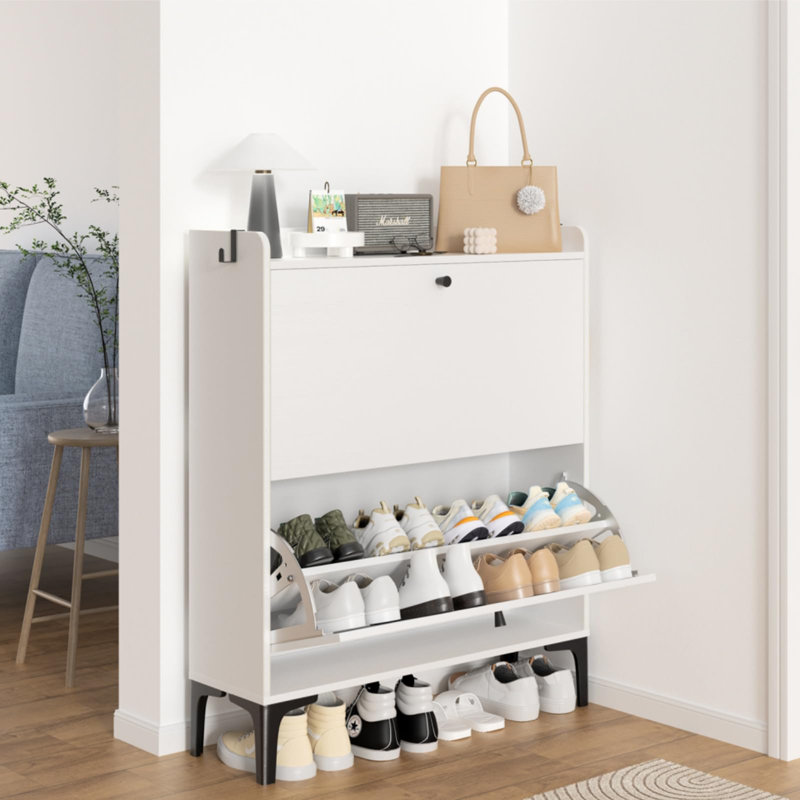 8 Pair Shoe Storage Cabinet