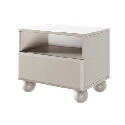 54cm W Manufactured Wood Bedside Table