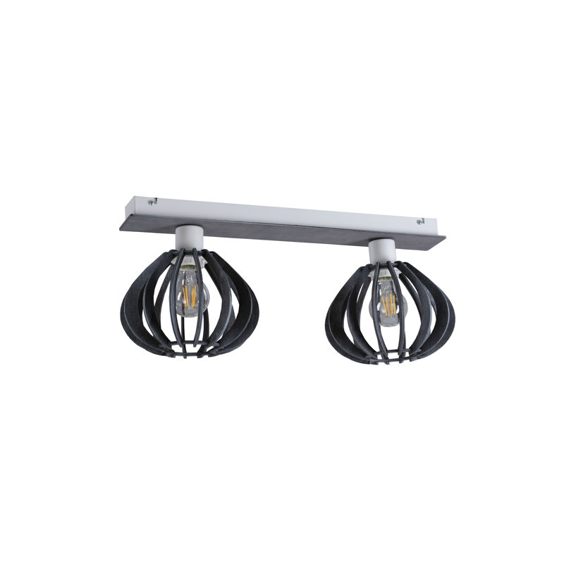 Parma Flush Mount, Grey
