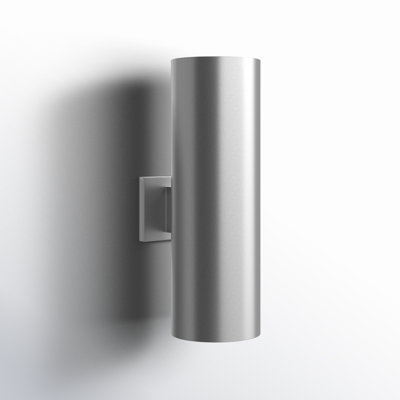 Dylan 2 Light Cylinder Outdoor Wall Light