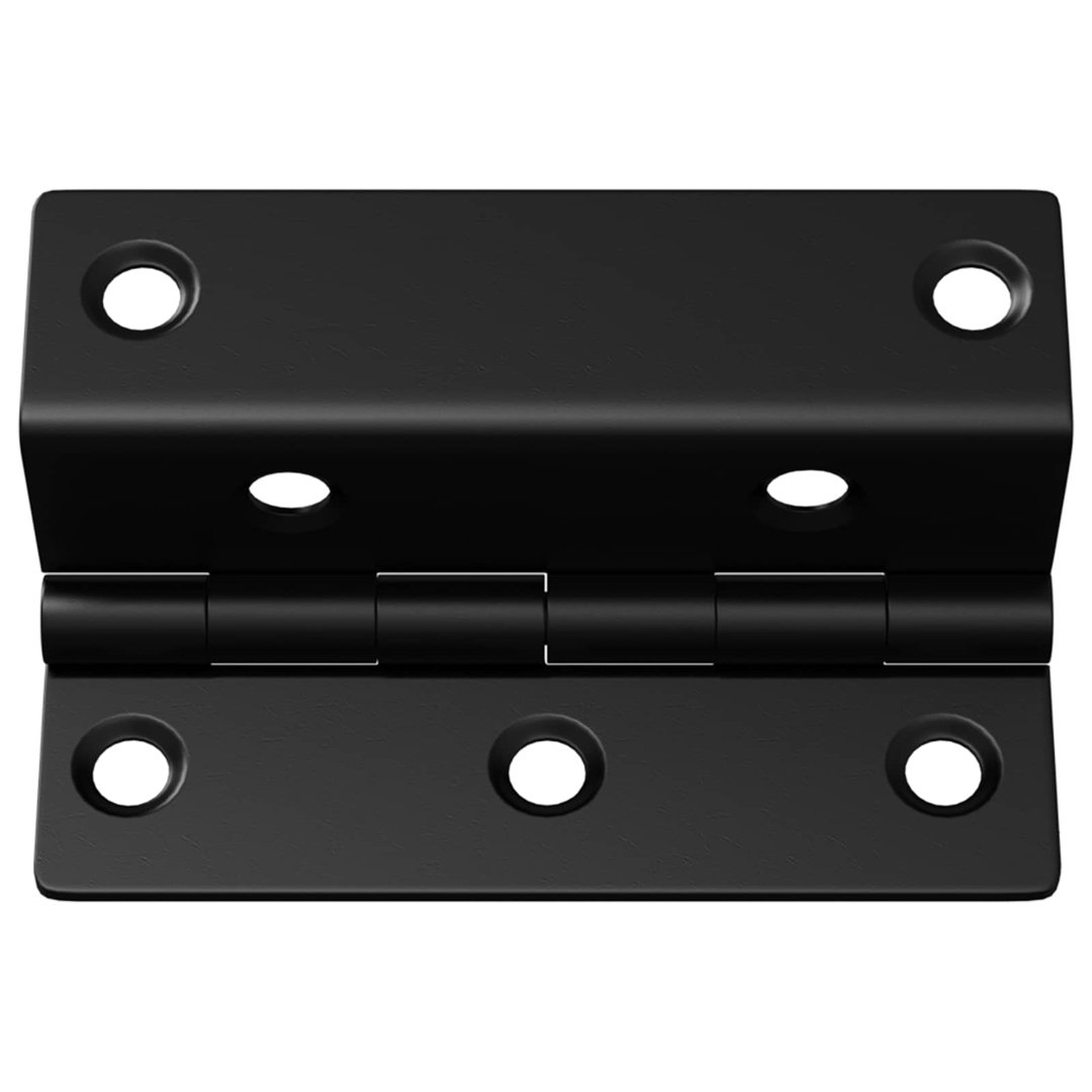 Vidaxl Hinge Black Iron Hardware Accessory Smooth Multi-Purpose Indoor Outdoor