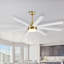 Ventilateur de plafond standard à 8 pales avec télécommande et ensemble d'éclairage Jamii-Leigh inclus-2030655079-2039304821-2030655096