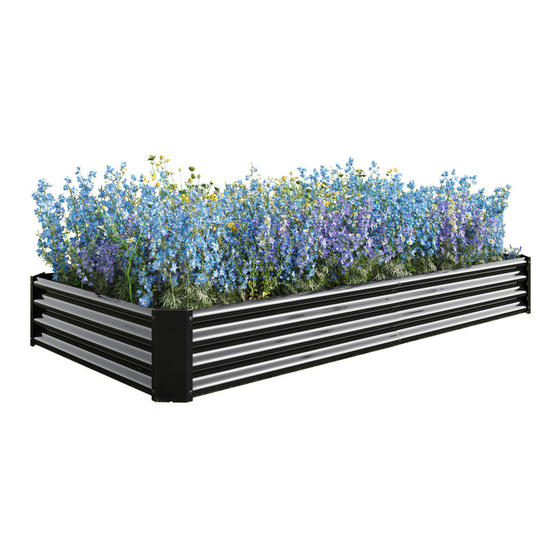 Raised Garden Bed, Black
