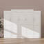 Grand lit escamotable avec 2 garde-robe et tablette de rangement, cadre de lit plateforme pliable multifonctionnel pour chambre d'amis