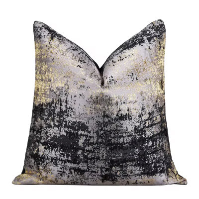 Aurora Pillow Cover Black 22X22