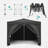 10'X10' Folding Canopy With 4 Removable Sidewalls Outdoor Event Shelter UPF 50+ Gazebo Portable Tents For Parties Beach Camping Wedding EZ Pop Up Canopy 4Pcs Weight Bag + Carry Bag-112831131-112831136