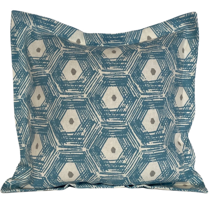  Housse de coussin en coton mélangé