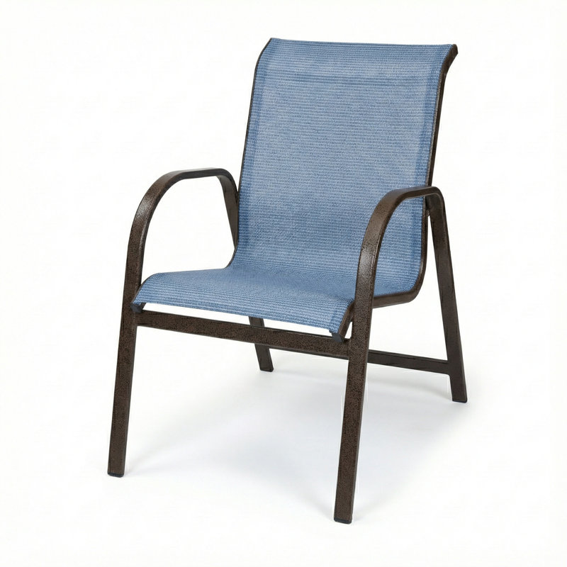 Chaise avec accoudoirs, Harnais Dupioni près de la piscine / Âge du bron