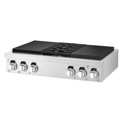 36-Inch Dual-Fuel Pro Rangetop With Sous Vide And Induction