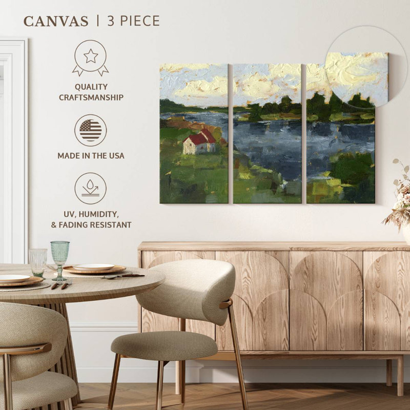 Alvord Lakeside Cottages I, 24'' H X 38'' W