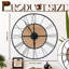 Très grande horloge murale 23,5 po
