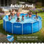 Ensemble de piscine hors-terre à cadre rond 15 pi x 48 po Funsicle-95382652-129400742