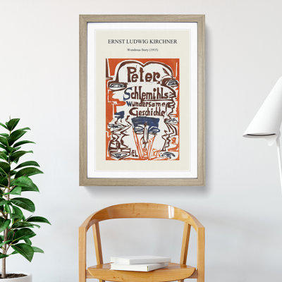 Wondrous Story Print by Ernst Ludwig Kirchner - Picture Frame Painting