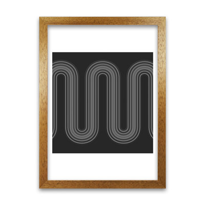 Black And White Line Art - Print