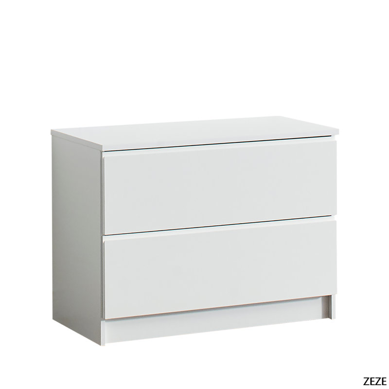 Devi White Wood Closet System, White
