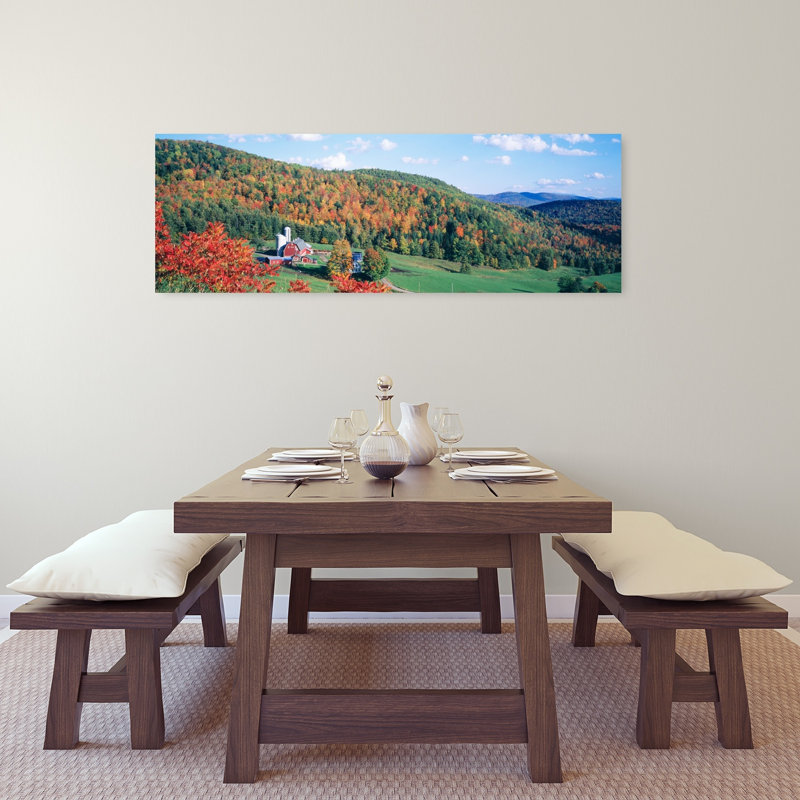 Hillside Acres Farm, Barnet, Vermont, États-Unis, H 16 po x l 48 po
