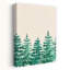 «Magic Winter Forest», reproduction d'art classique sur forêt naturelle-133609810