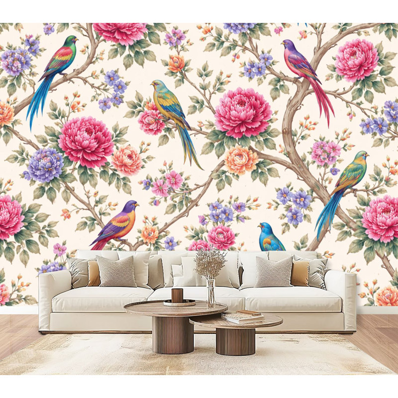Papier peint adhésif auto-adhésif moderne pour la chambre à coucher L 96 po x l 69 po Peel and Stick, L 96 po x l 69 po