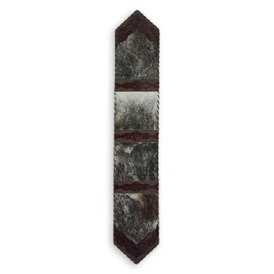 Cowhide & Leather Table Runner