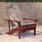 Rankins All-Weather Poly Resin Wood Adirondack Chairs with Cushions-1580249116
