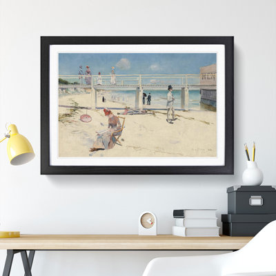 A Holiday at Mentone by Charles Conder - Picture Frame Painting