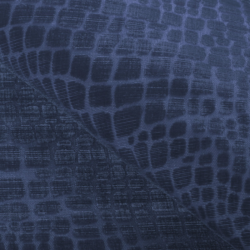 Croc Velvet, Sapphire