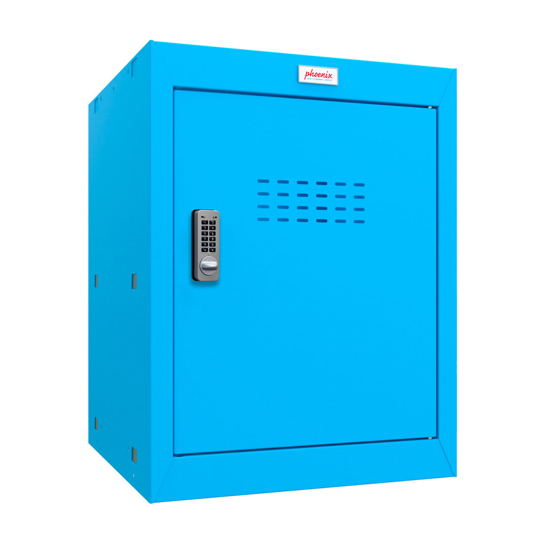 Phoenix Safe Phoenix Safe CL Series CL0544BBE Size 2 Cube Locker in Blue with Electronic Lock