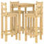 Aarshi 57cm Solid Wood Bar Set-1189417761