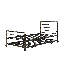 Brenda Steel Daybed with Trundle Bed