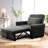Modern Linen 3-in-1 Convertible Sleeper Chair Bed | Single Sofa Bed with Pull-Out Design-89292973