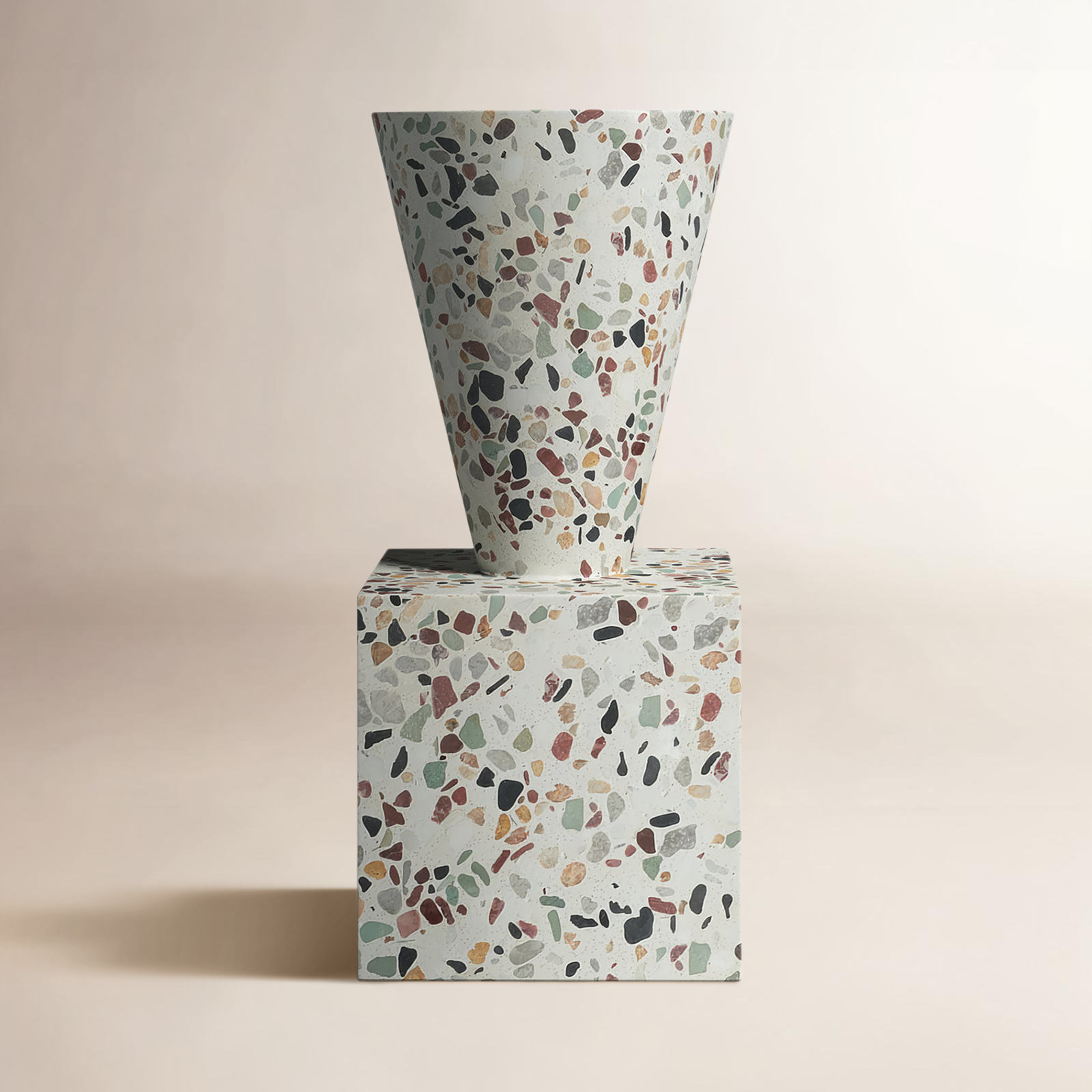 Keir 9'' Handmade Concrete Table Vase