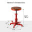 Tabouret pivotant en bois massif Jaitun-657797754