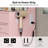 Vanity Desk With Power Outlet, Makeup Vanity With Mirror And 12 LED Lights, 3 Lighting Modes,15 Drawers Vanity Table With Chair, Dressing Table With Glass Top-1164427688