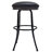 Swivel Upholstered Counter Stool with Metal Frame-48366674-48366676-27796883