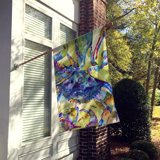 Crab Double Sided 40'' H x 28'' W Polyester Animal House Flag