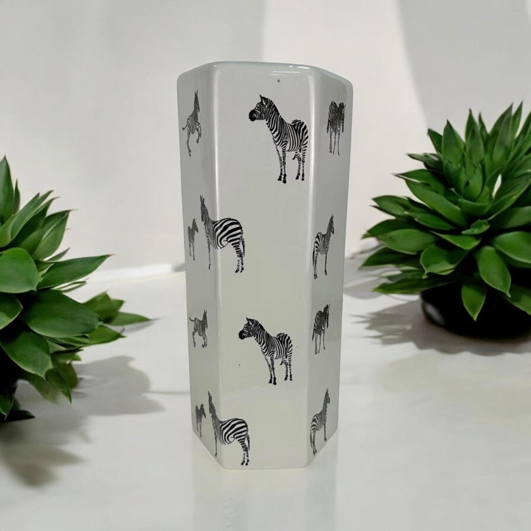 Modern Ryong Ceramic Freestanding Umbrella Stand – Traditional Antique-Style Vase for Umbrellas, Flowers or Home Décor
